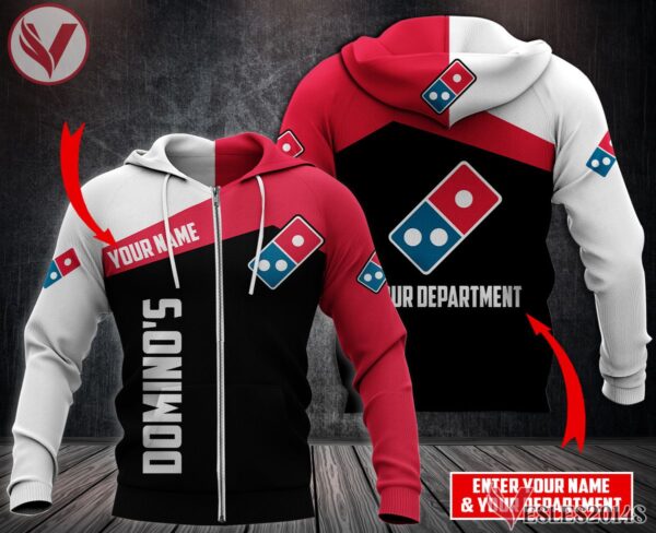 Personalized Domino's Pizza Uniform Custom Clothes Style 9, Unique Gifts For Employee - Vesles2014s 2
