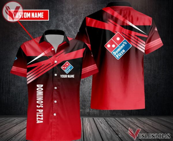 Personalized Domino's Pizza Uniform Custom Clothes, Unique Gifts For Employee - Vesles2014s