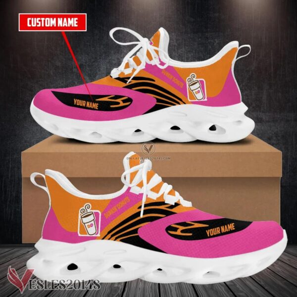 Personalized Dunkin’ Donuts Logo Custom Shoes, Best Running Shoes For Fans - Vesles2014S 1