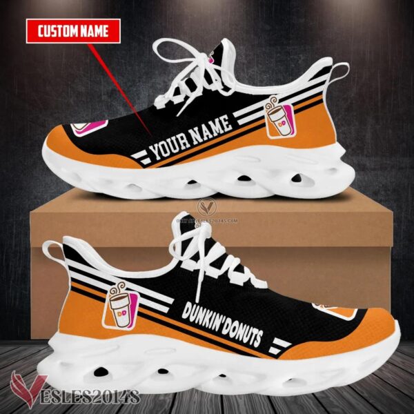 Personalized Dunkin’ Donuts Logo Custom Shoes Style 1, Best Running Shoes For Fans - Vesles2014S 1