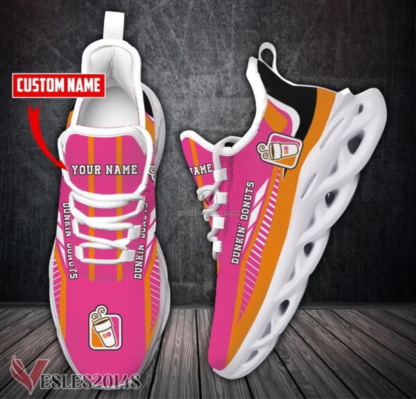 Personalized Dunkin’ Donuts Logo Custom Shoes Style 2, Best Running Shoes For Fans - Vesles2014S 1