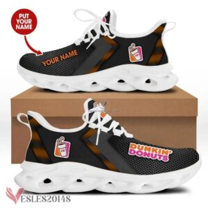 Personalized Dunkin’ Donuts Logo Custom Shoes Style 4, Best Running Shoes For Fans - Vesles2014S 1