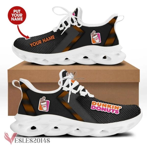 Personalized Dunkin’ Donuts Logo Custom Shoes Style 4, Best Running Shoes For Fans - Vesles2014S 1