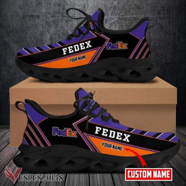 Personalized Fedex Logo Custom Shoes Style 3, Best Running Shoes For Fans - Vesles2014S 1