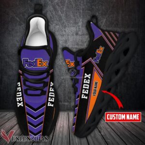 Personalized Fedex Logo Custom Shoes Style 3, Best Running Shoes For Fans - Vesles2014S