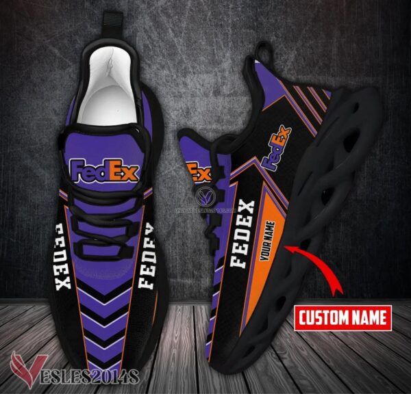 Personalized Fedex Logo Custom Shoes Style 3, Best Running Shoes For Fans - Vesles2014S