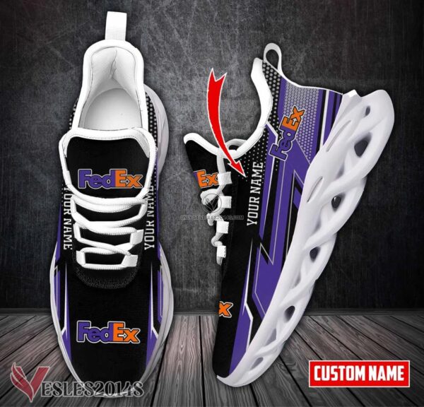 Personalized Fedex Logo Custom Shoes Style 4, Best Running Shoes For Fans - Vesles2014S 1