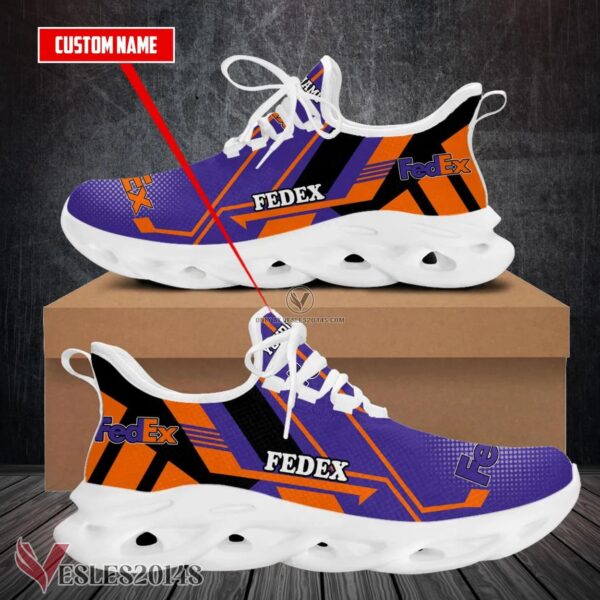 Personalized Fedex Logo Custom Shoes Style 5, Best Running Shoes For Fans - Vesles2014S 1