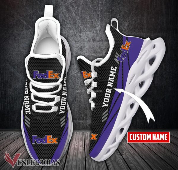 Personalized Fedex Logo Custom Shoes Style 7, Best Running Shoes For Fans - Vesles2014S 1