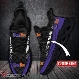 Personalized Fedex Logo Custom Shoes Style 7, Best Running Shoes For Fans - Vesles2014S