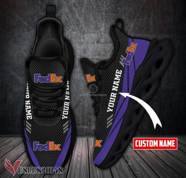 Personalized Fedex Logo Custom Shoes Style 7, Best Running Shoes For Fans - Vesles2014S