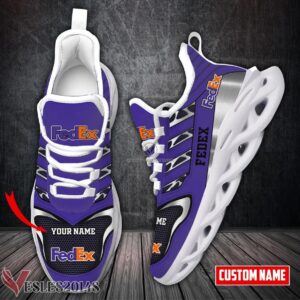 Personalized Fedex Logo Custom Shoes Style 8, Best Running Shoes For Fans - Vesles2014S 1