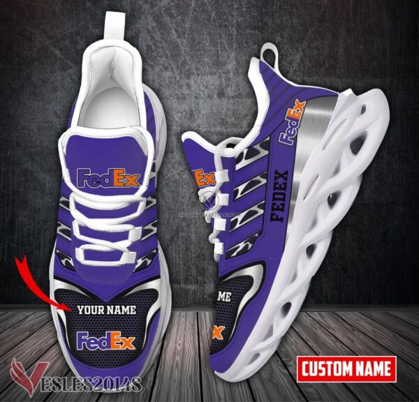 Personalized Fedex Logo Custom Shoes Style 8, Best Running Shoes For Fans - Vesles2014S 1