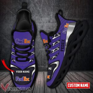 Personalized Fedex Logo Custom Shoes Style 8, Best Running Shoes For Fans - Vesles2014S