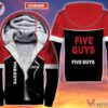Personalized Five Guys Uniform Custom Clothes Style 1, Unique Gifts For Employee - Vesles2014s