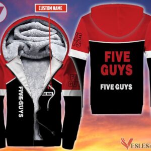 Personalized Five Guys Uniform Custom Clothes Style 1, Unique Gifts For Employee - Vesles2014s