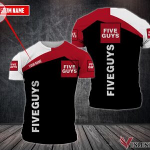 Personalized Five Guys Uniform Custom Clothes Style 2, Unique Gifts For Employee - Vesles2014s 1
