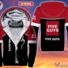 Personalized Five Guys Uniform Custom Clothes, Unique Gifts For Employee - Vesles2014s
