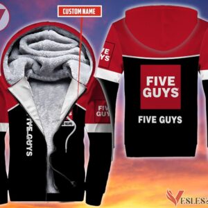 Personalized Five Guys Uniform Custom Clothes, Unique Gifts For Employee - Vesles2014s