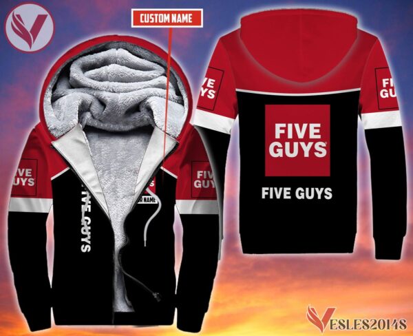 Personalized Five Guys Uniform Custom Clothes, Unique Gifts For Employee - Vesles2014s