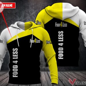 Personalized Food 4 Less Uniform Custom Clothes Style 1, Unique Gifts For Employee - Vesles2014s 1