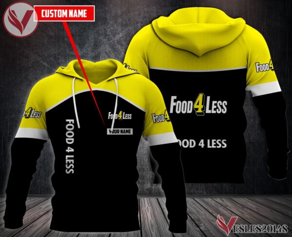 Personalized Food 4 Less Uniform Custom Clothes, Unique Gifts For Employee - Vesles2014s 1