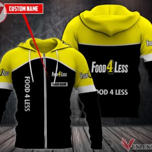 Personalized Food 4 Less Uniform Custom Clothes, Unique Gifts For Employee - Vesles2014s 2