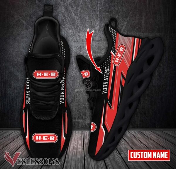 Personalized H-E-B Logo Custom Shoes, Best Running Shoes For Fans - Vesles2014S