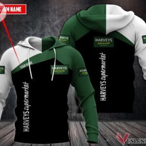 Personalized Harveys Supermarket Uniform Custom Clothes Style 1, Unique Gifts For Employee - Vesles2014s 1