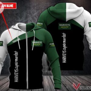 Personalized Harveys Supermarket Uniform Custom Clothes Style 1, Unique Gifts For Employee - Vesles2014s 2