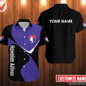 Personalized Hawaiian Airlines Uniform Custom Clothes, Unique Gifts For Employee - Vesles2014s