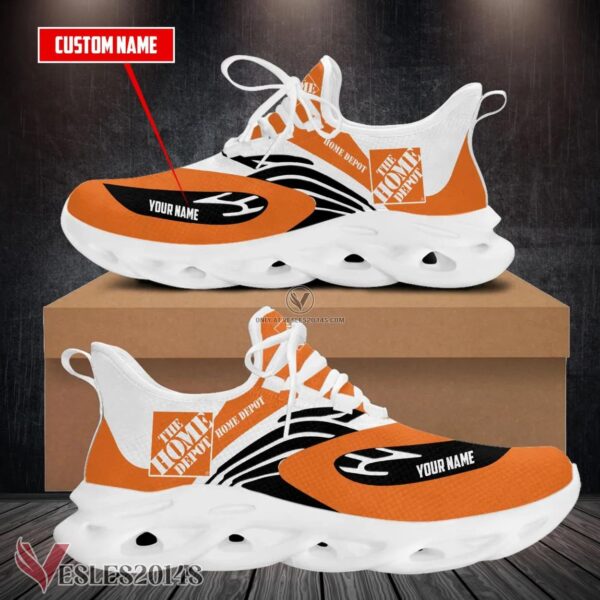 Personalized Home Depot Logo Custom Shoes, Best Running Shoes For Fans - Vesles2014S 1