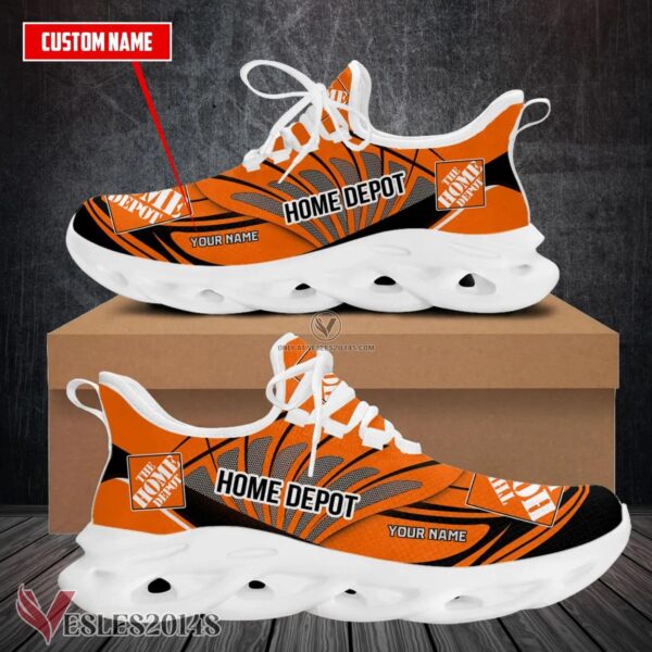 Personalized Home Depot Logo Custom Shoes Style 3, Best Running Shoes For Fans - Vesles2014S 1