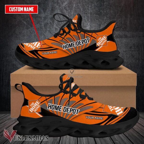 Personalized Home Depot Logo Custom Shoes Style 3, Best Running Shoes For Fans - Vesles2014S