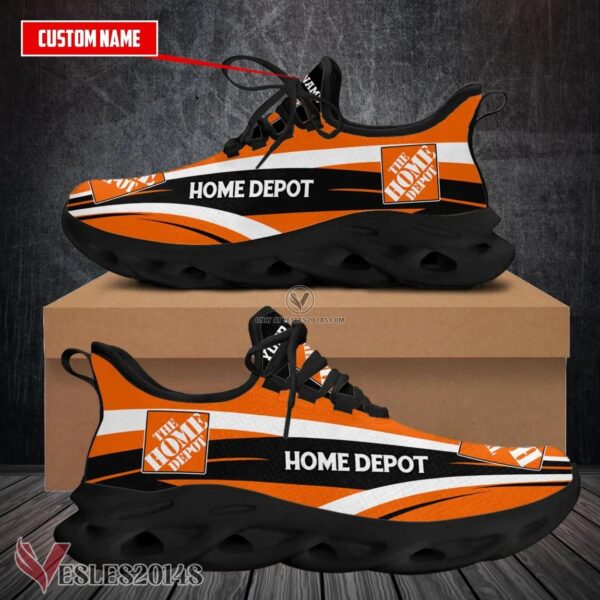 Personalized Home Depot Logo Custom Shoes Style 5, Best Running Shoes For Fans - Vesles2014S