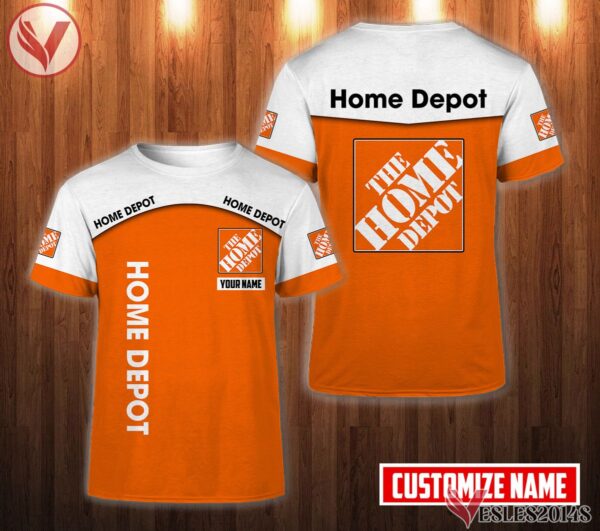 Personalized Home Depot Uniform Custom Clothes Style 27, Unique Gifts For Employee - Vesles2014s 3