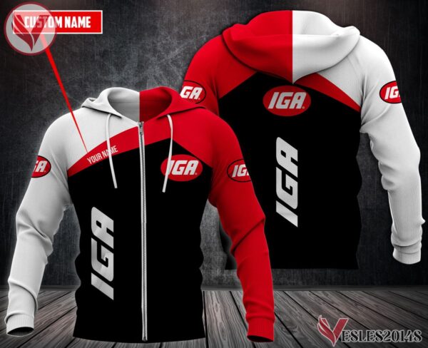 Personalized Iga Uniform Custom Clothes Style 1, Unique Gifts For Employee - Vesles2014s 2