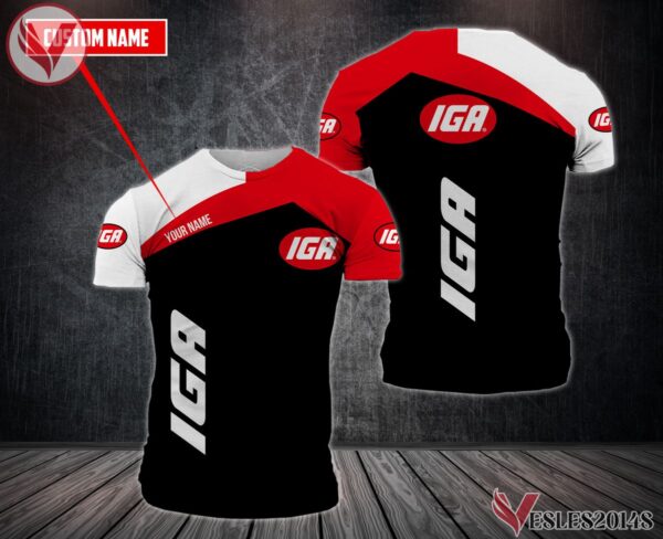 Personalized Iga Uniform Custom Clothes Style 1, Unique Gifts For Employee - Vesles2014s 3