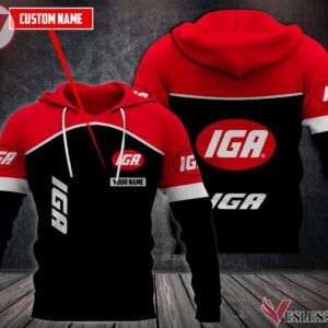 Personalized Iga Uniform Custom Clothes, Unique Gifts For Employee - Vesles2014s 1