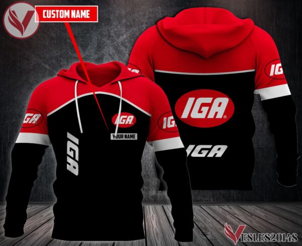 Personalized Iga Uniform Custom Clothes, Unique Gifts For Employee - Vesles2014s 1