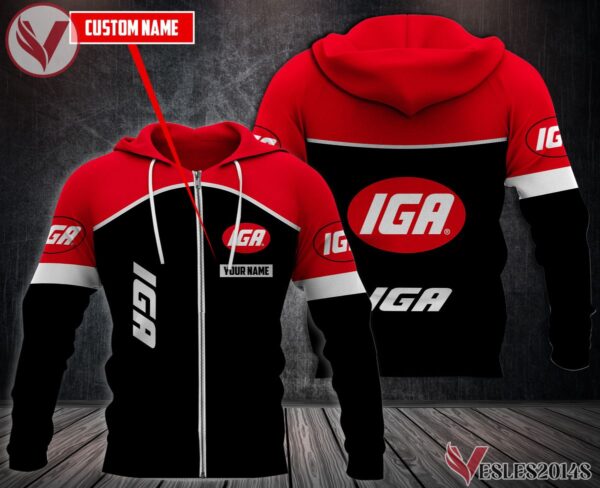 Personalized Iga Uniform Custom Clothes, Unique Gifts For Employee - Vesles2014s 2