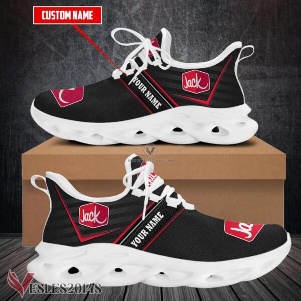 Personalized Jack In The Box Logo Custom Shoes, Best Running Shoes For Fans - Vesles2014S 1