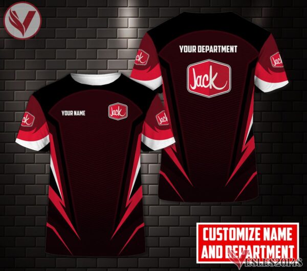Personalized Jack In The Box Uniform Custom Clothes Style 1, Unique Gifts For Employee - Vesles2014s 1