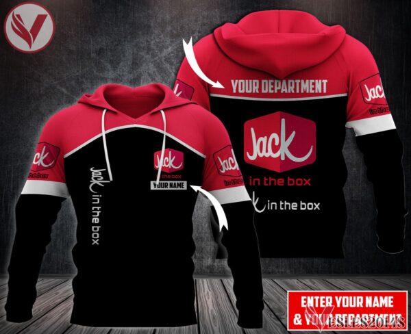 Personalized Jack In The Box Uniform Custom Clothes Style 2, Unique Gifts For Employee - Vesles2014s 1