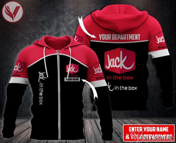 Personalized Jack In The Box Uniform Custom Clothes Style 2, Unique Gifts For Employee - Vesles2014s 2