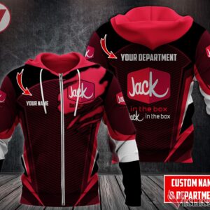 Personalized Jack In The Box Uniform Custom Clothes Style 3, Unique Gifts For Employee - Vesles2014s 1