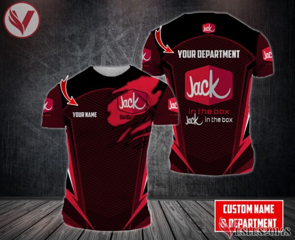 Personalized Jack In The Box Uniform Custom Clothes Style 3, Unique Gifts For Employee - Vesles2014s 3