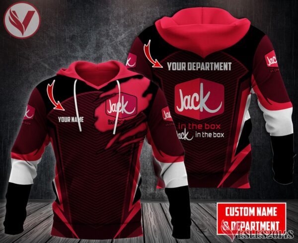 Personalized Jack In The Box Uniform Custom Clothes Style 3, Unique Gifts For Employee - Vesles2014s