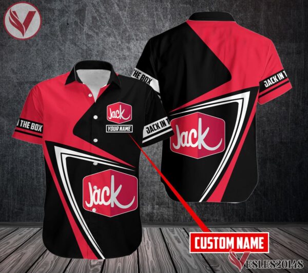 Personalized Jack In The Box Uniform Custom Clothes, Unique Gifts For Employee - Vesles2014s