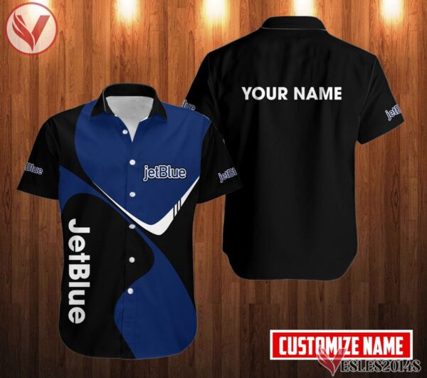 Personalized Jetblue Uniform Custom Clothes, Unique Gifts For Employee - Vesles2014s